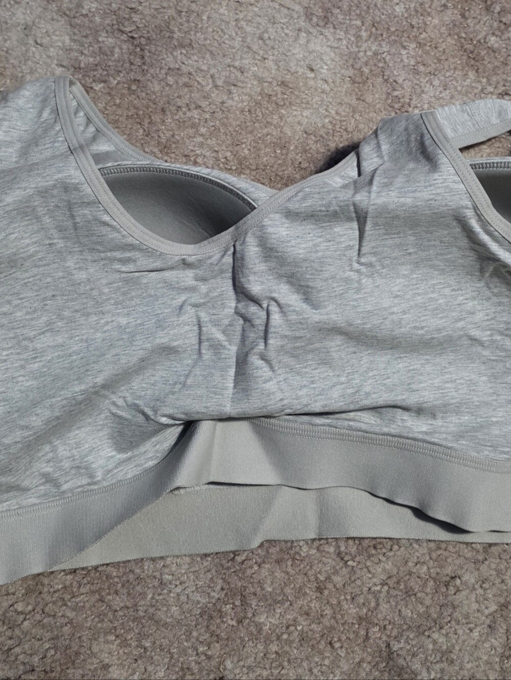Truekind Comfort Cotton Bralette - Gray - Picture 4 of 4